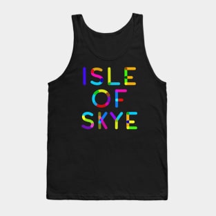 Colorful Isle of Skye Inner Hebrides Scotland Tank Top